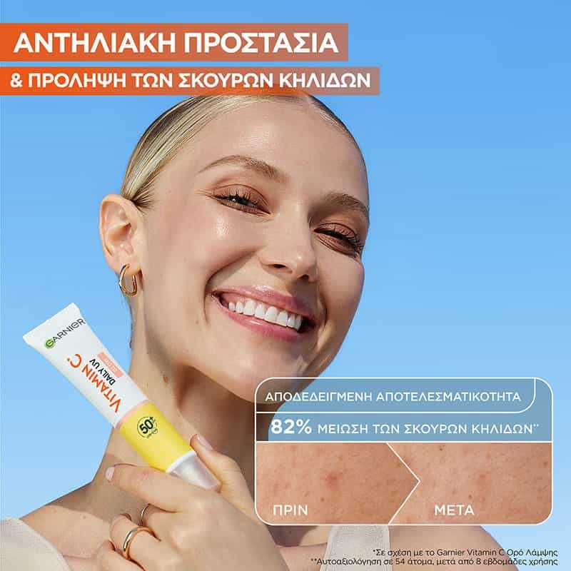 Vitamin C Daily UV Glow για Καθημερινή Προστασία